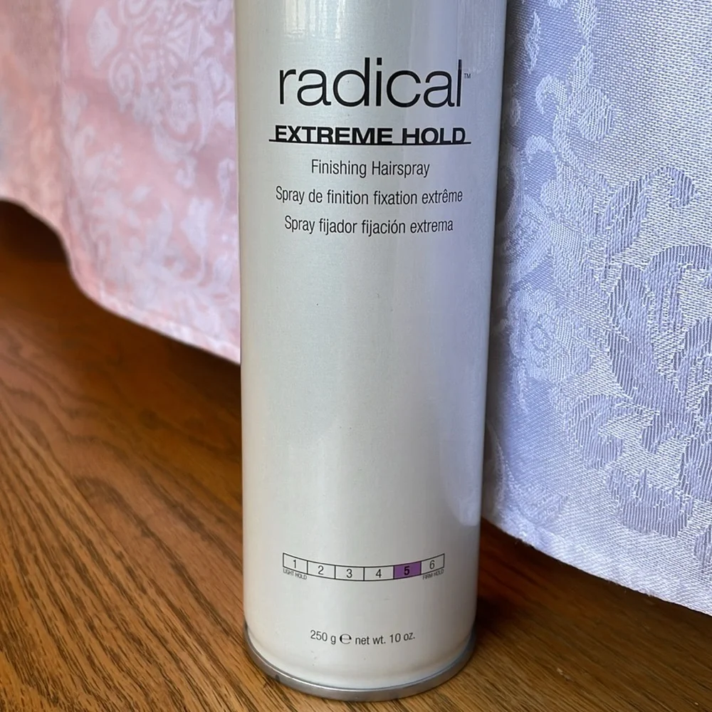 NWT Rusk Radical Extreme Hold Finishing Hairspray - Picture 2 of 4